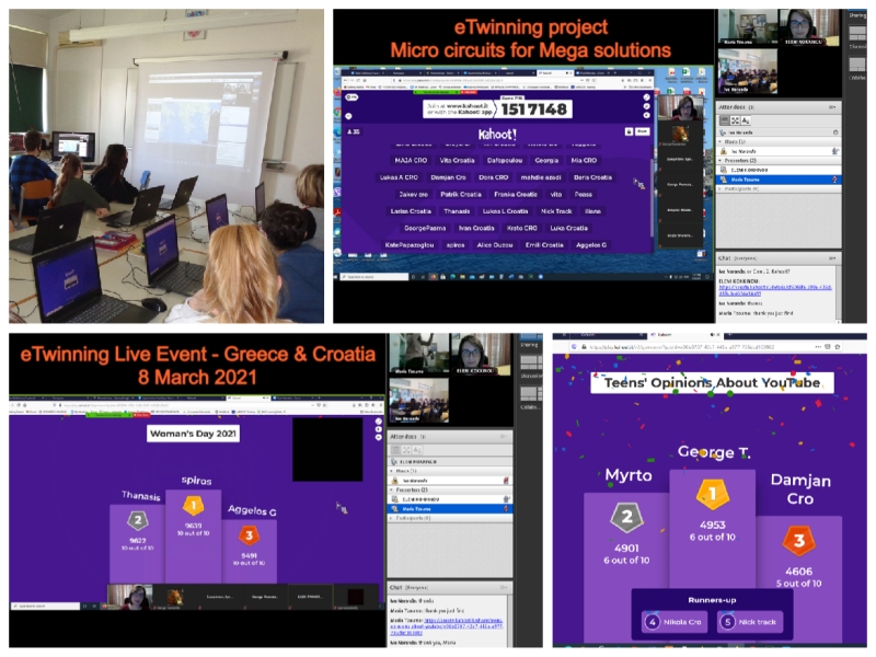 online susret - eTwinning - Kahoot